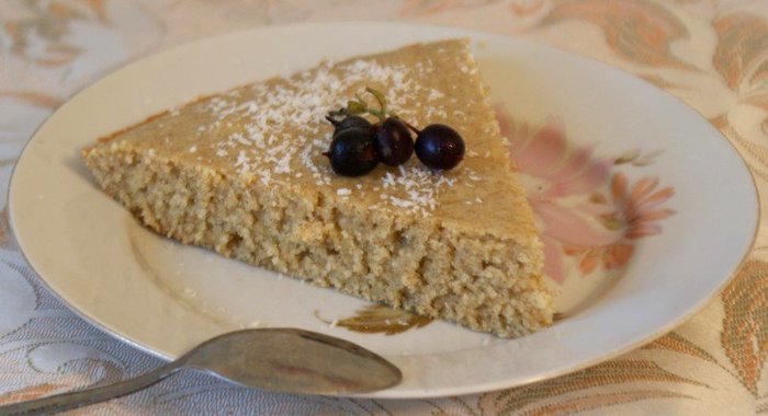 Манник с ржаной мукой