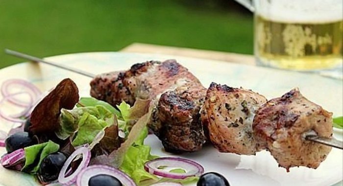 Маринад для шашлыка с уксусом