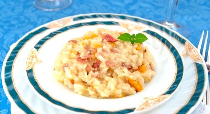 Ризотто со свининой