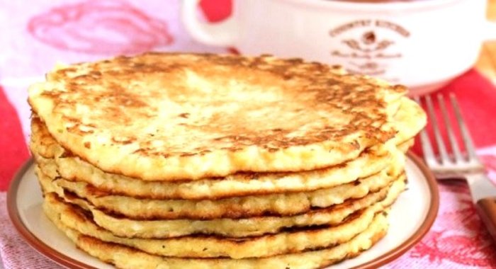 Капустные лепешки