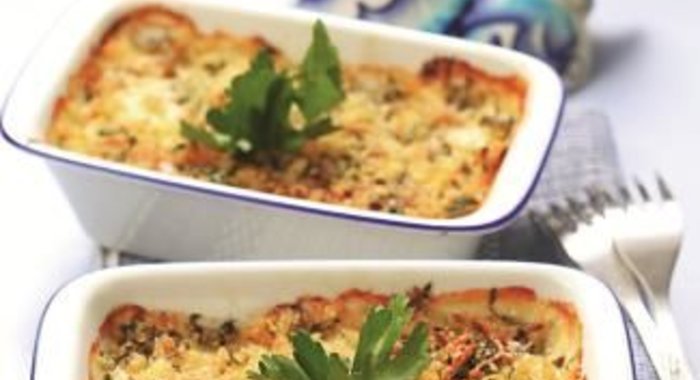 Куриная запеканка с брокколи