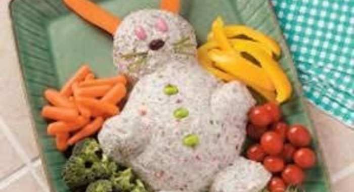 Пасхальный Заяц из сыра