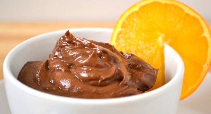 Цитрусовый шоколадный мусс