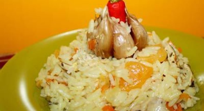 Плов с репой в мультиварке