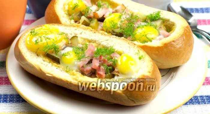 Горячие бутерброды с яйцом