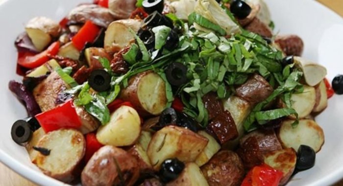 Средиземноморский картофельный салат