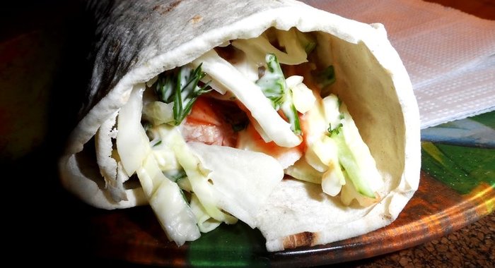 Сосиска в лаваше