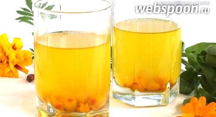 Компот из облепихи