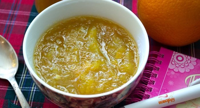 Апельсиновый джем на зиму