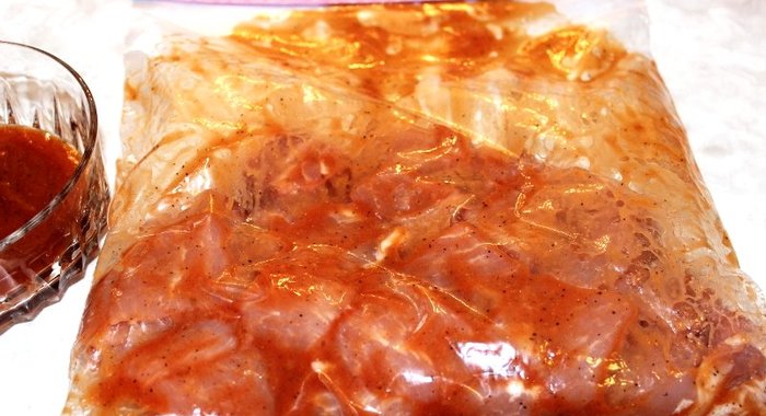 Маринад для шашлыка с уксусом