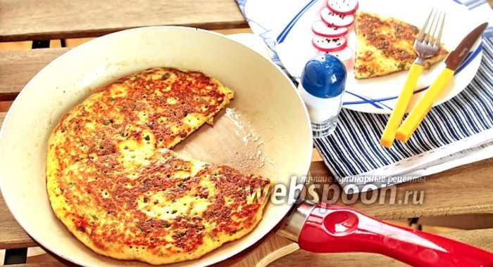 Практичный омлет из лаваша