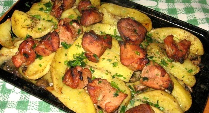 Слоеное жаркое