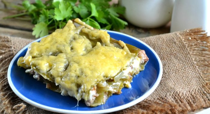 Лазанья с фаршем в духовке