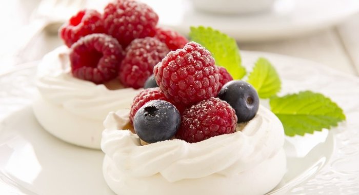 Безе с английским кремом