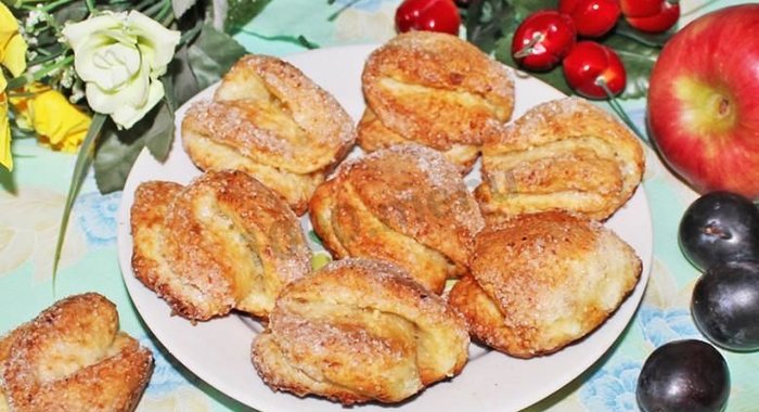 Творожное печенье треугольники