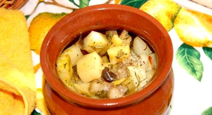 Жаркое в горшочках по-вегетариански