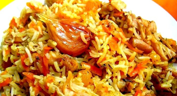 Плов с мясом в мультиварке