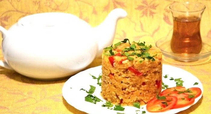 Постный плов