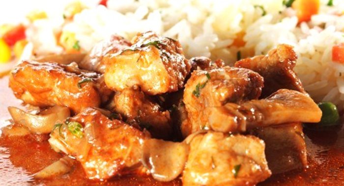 Мясо тушеное по‑арабски