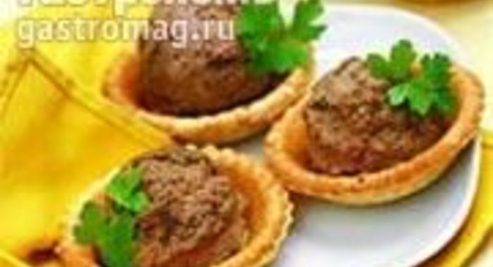 Паштет из печенки с коньяком