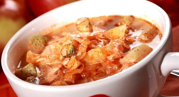 Щи из квашеной капусты