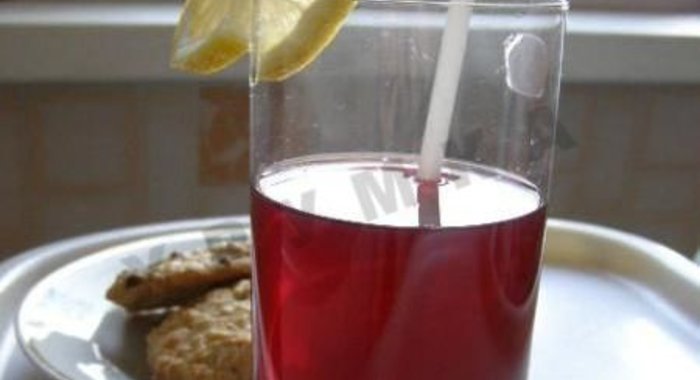 Черничный компот из черники