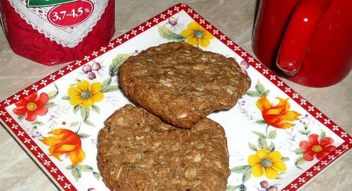 Ржаные лепешки с овсяными хлопьями