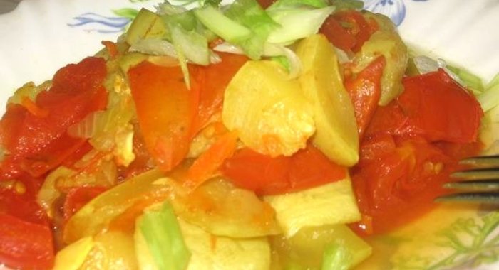 Тушеные овощи в мультиварке