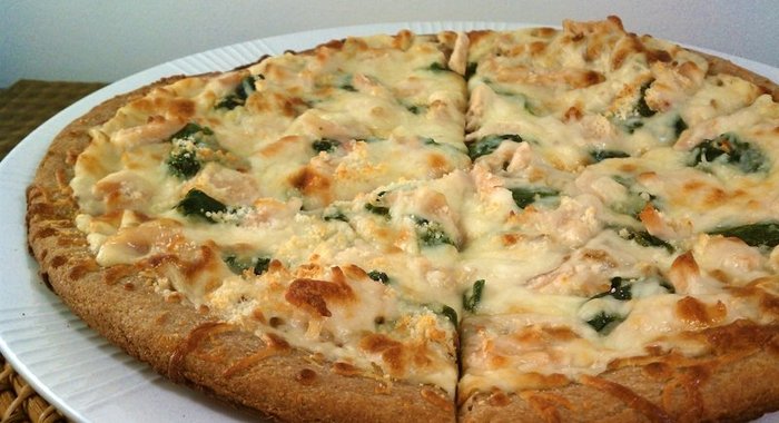 Пицца деревенская с курицей