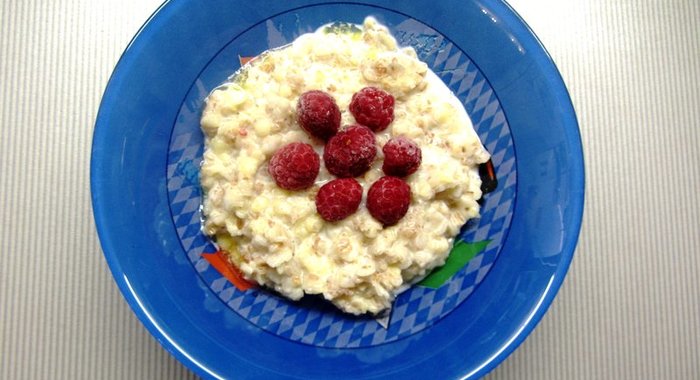 Каша из овсяных хлопьев