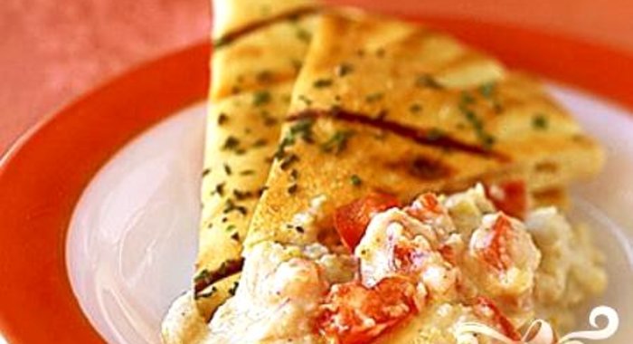 Лаваш с приправой из фасоли