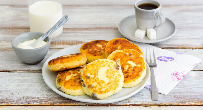 Сырники с изюмом