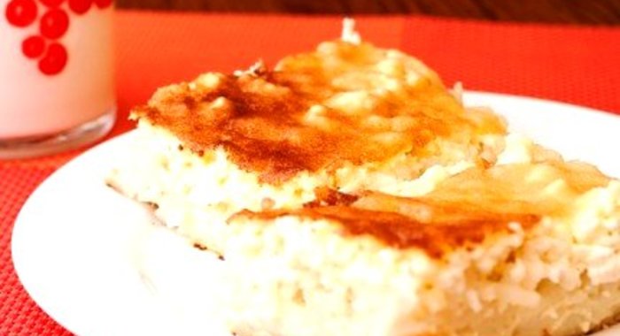 Творожная запеканка с макаронами