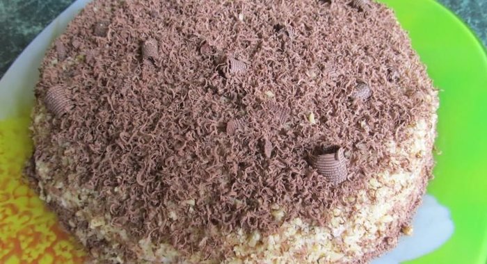 Французский блинный торт Крепвиль