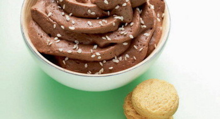 Шоколадный мусс с тофу