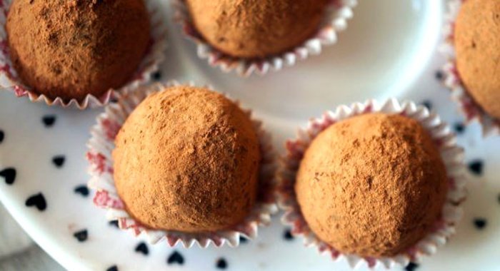 Конфеты «Трюфели с миндалем»