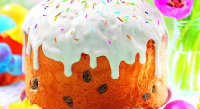 Пасхальный кулич от dr. oetker