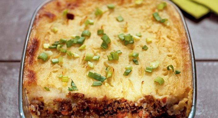 Картофельная запеканка с мясом