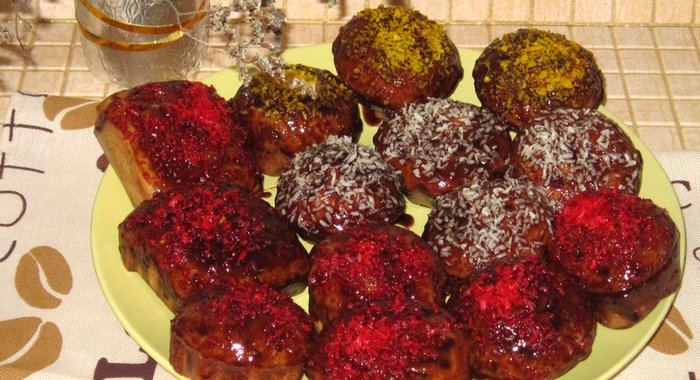 Кексы в шоколаде