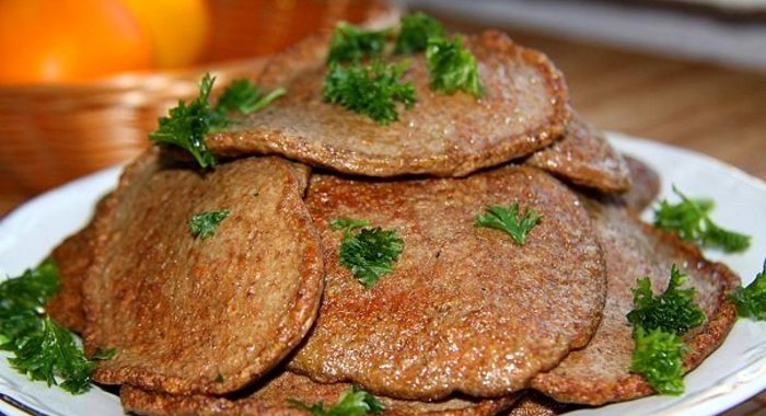 Оладьи из куриной печени