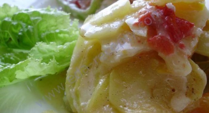 Простая запеканка в микроволновке