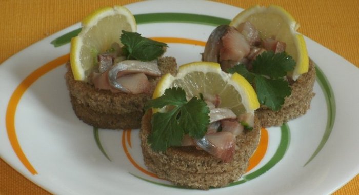 Бутерброды Хлебные корзиночки