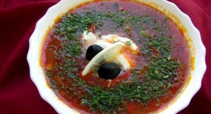 Мясная солянка