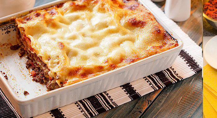 Лазанья мясная