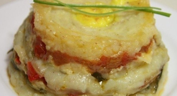 Яблоки с медом и орехами