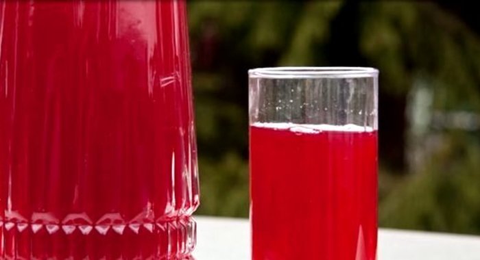 Компот из вишни замороженной