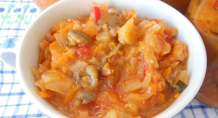 Солянка грибная