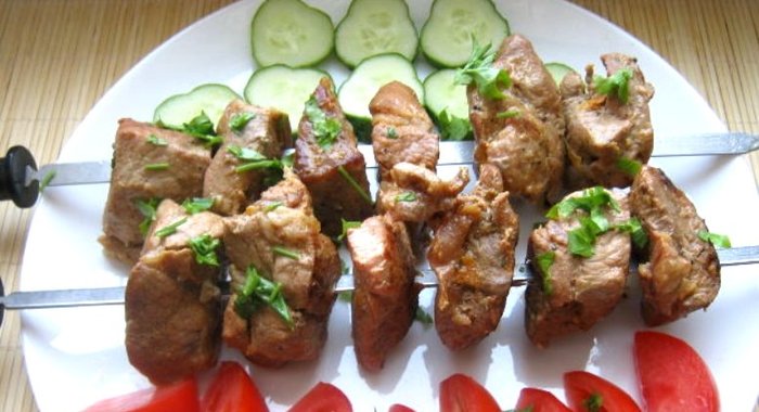 Быстрое маринование шашлыка