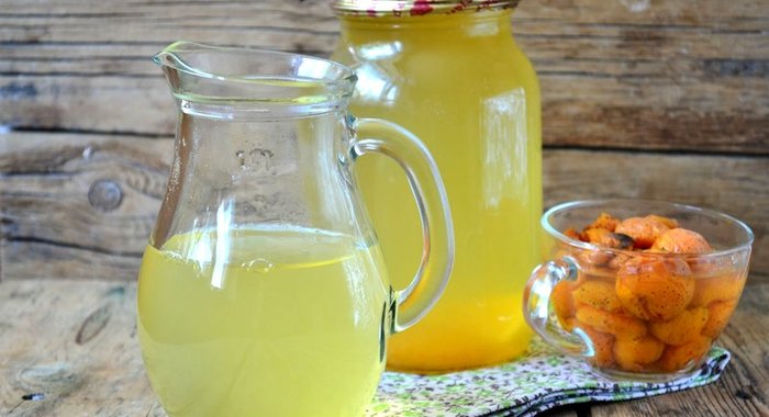 Компот из абрикосов на зиму