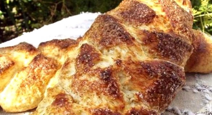 Сдобные булочки на скорую руку